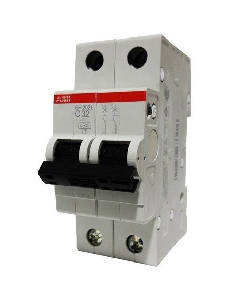 Abb S202-c40_ Termica Din 2 X  40a. Curva C Bipolar