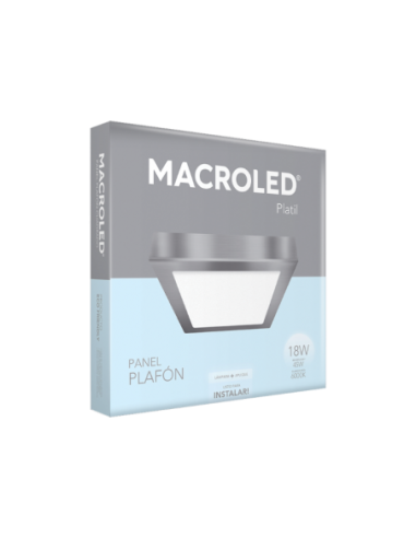 Macroled Ppc18cw Plafon Led Platil...