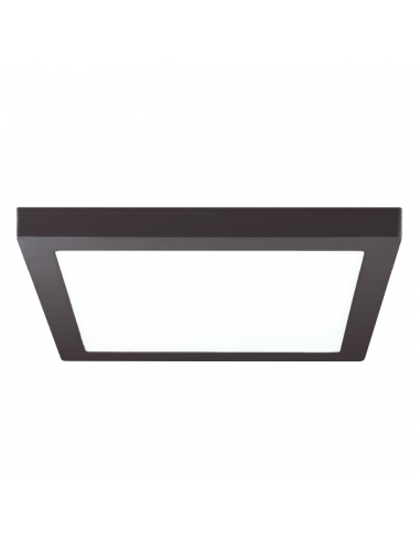 Interelec 404913 Plafon Led Negro...